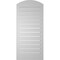 Ekena Millwork Arch Top Surface Mount PVC Gable Vent: Non-Functional, w/2"W x 1-1/2"P Brickmould Frame, 18"W x 38"H GVPAR18X3802SN - alternate 4